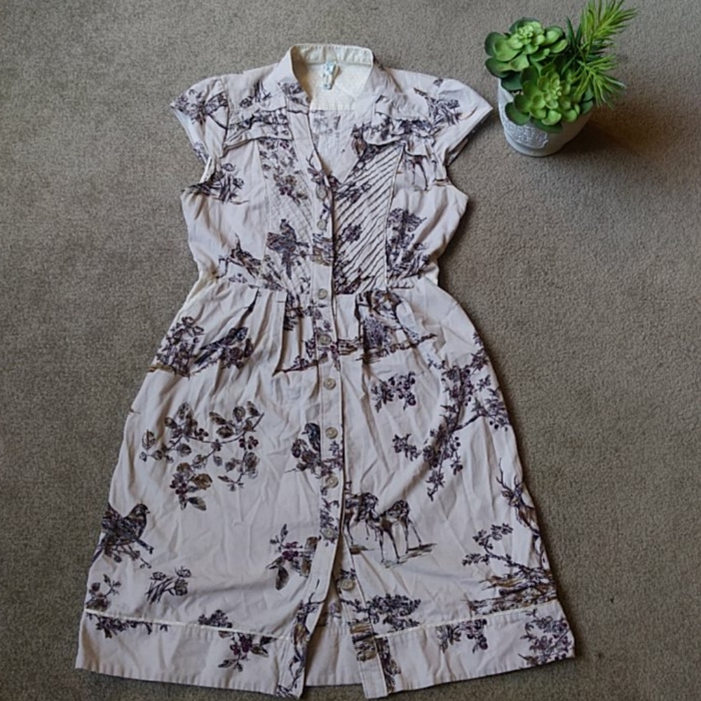 Anthropologie Maeve Corduroy Dress